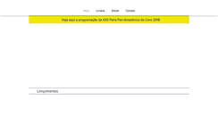 Desktop Screenshot of editorapakatatu.com.br